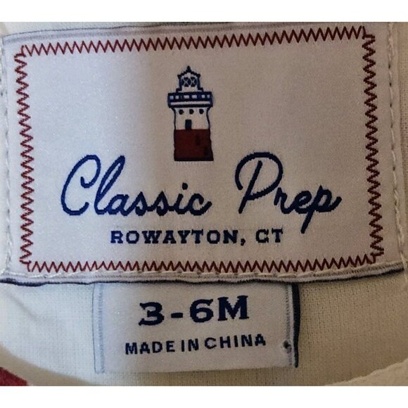 Classic Prep James Shortall Circus Print Infant Size 3-6 Months New - Picture 5 of 5